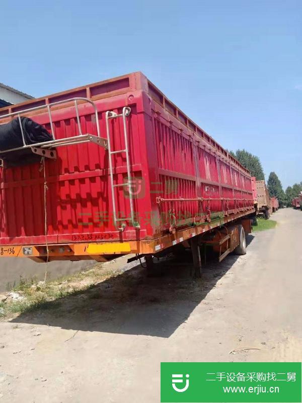 轉讓急售13米側翻半掛車 價格美麗