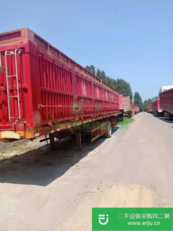 轉讓急售13米側翻半掛車 價格美麗