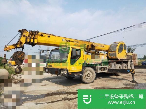 轉讓二手的徐工25k吊車 手續齊全