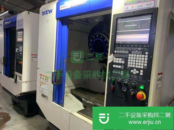 轉讓二手CNC加工中心，兄弟S500X1鉆攻中心，主軸16000