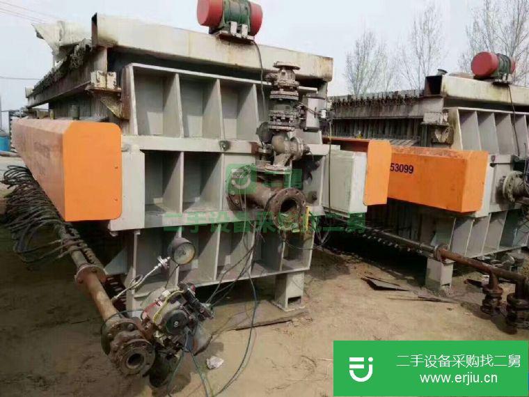 轉讓:出售各名牌型號二手壓濾機、隔膜壓濾機、廂式壓濾機等