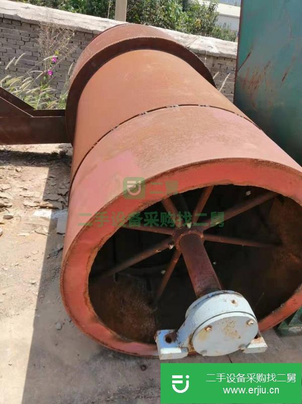 轉讓二手洗砂機滾筒篩帶電機低價處理