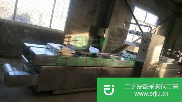 轉讓連續式拉伸膜真空包裝機全自動拉伸膜真空包裝機二手包裝設備