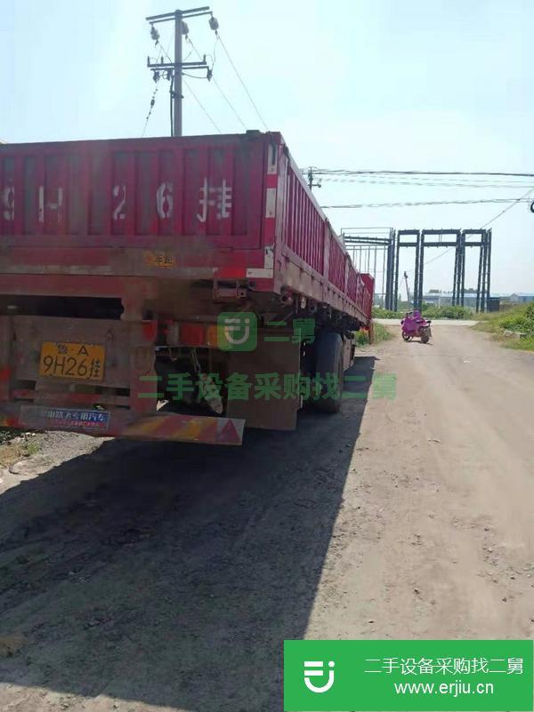 轉(zhuǎn)讓一批13米60標(biāo)車半掛車 帶橋 加寬板簧