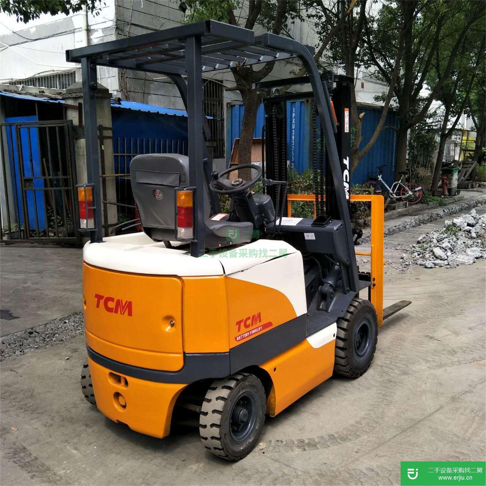 個人倉庫轉(zhuǎn)讓tcm合力1.5噸1.8噸兩噸電動叉車?yán)鋷?手續(xù)齊全質(zhì)保一年