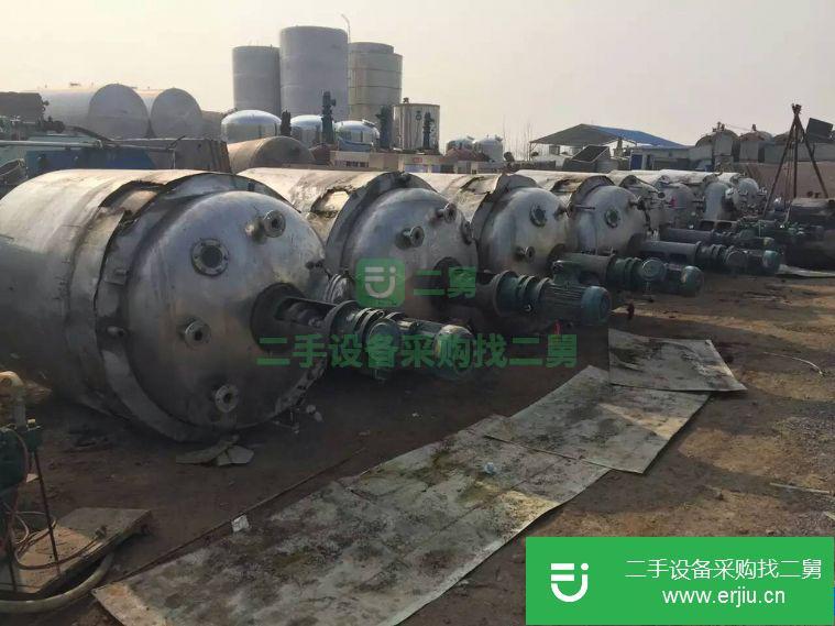 轉讓:7立方不銹鋼反應釜 現(xiàn)貨出售