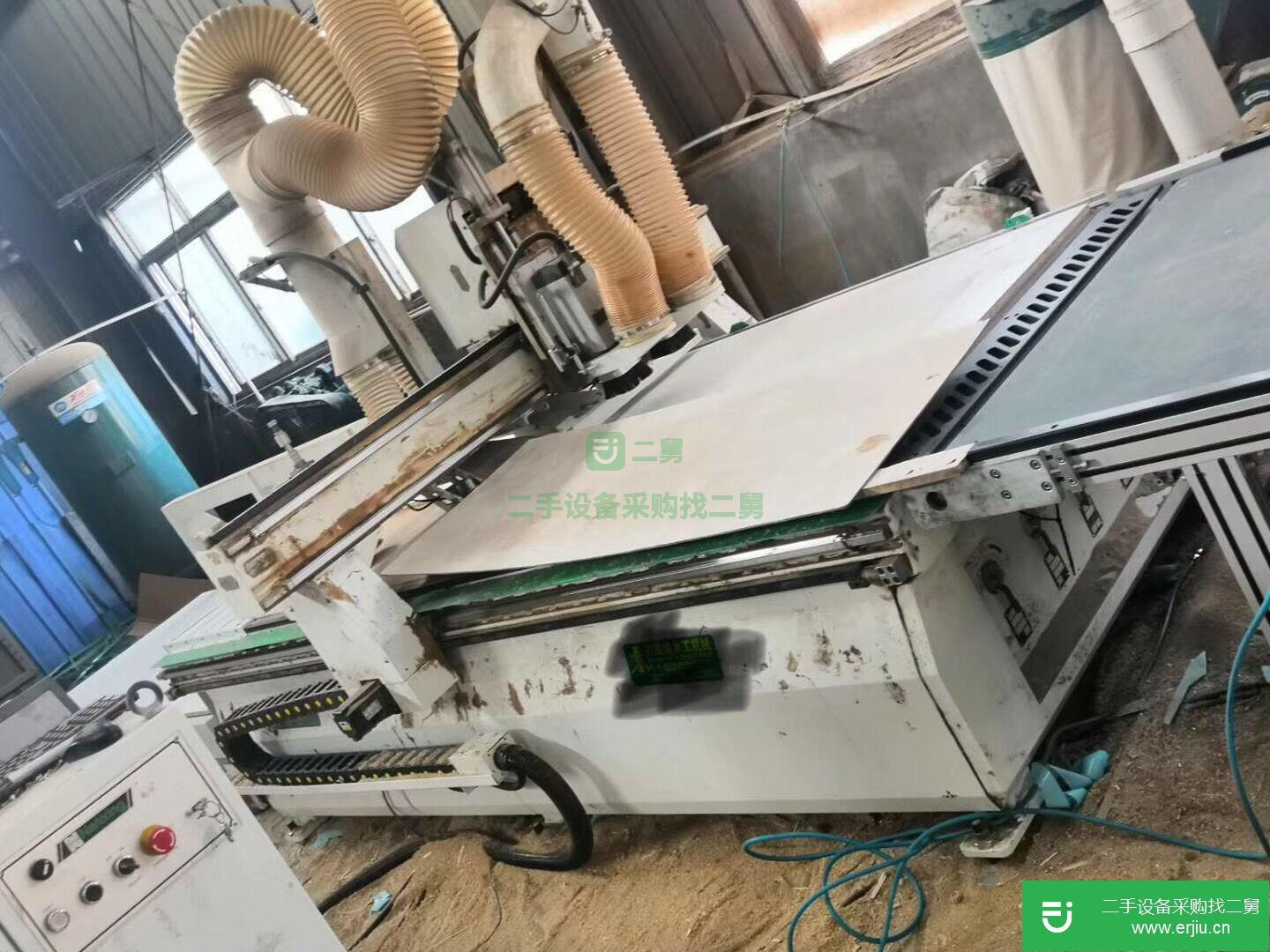 出售二手南興雙刀軸開料機