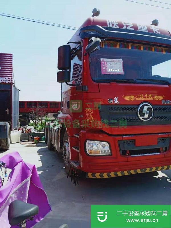 轉(zhuǎn)讓處理一批17年二手德龍牽引車430馬力 雙驅(qū)輕體