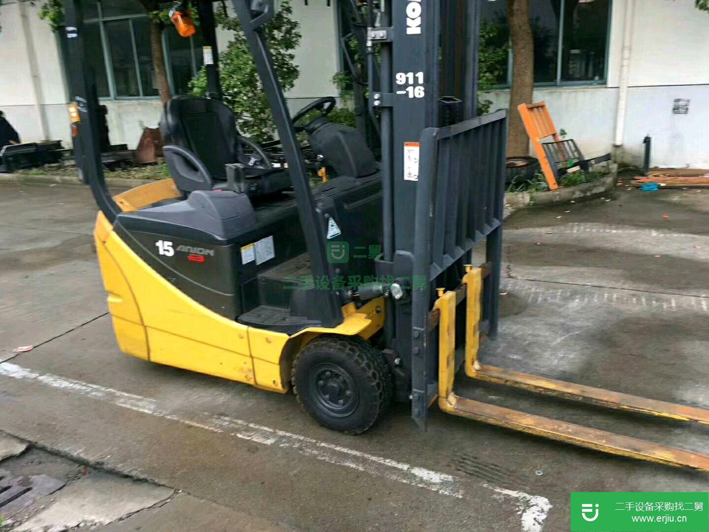 個人二手圓包夾叉車，合力3噸軟包夾內燃柴油二手叉車