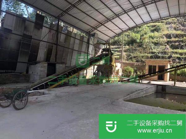 轉讓處理整套二手砂石料生產線58顎式破碎機250*1000細鄂式破碎機