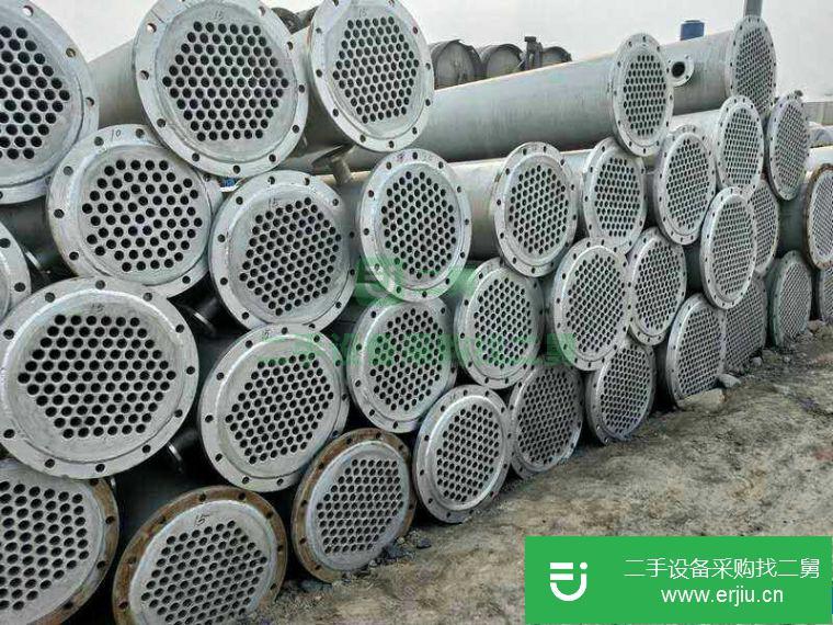 低價轉讓二手不銹鋼冷凝器5/10/15/20平方冷凝器