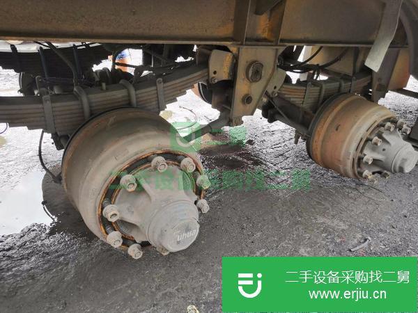 轉讓一批8.5米后翻半掛車 原車原版