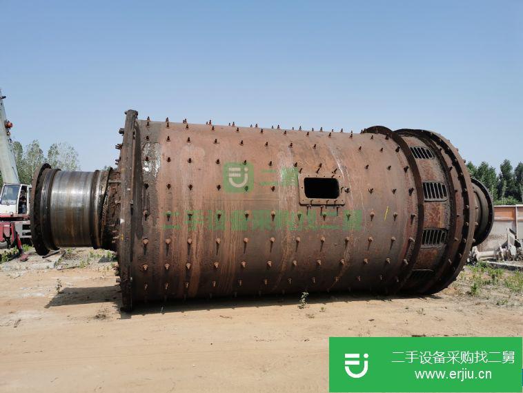 轉讓:3.2米乘5.3--6米鋼渣球磨機九成新