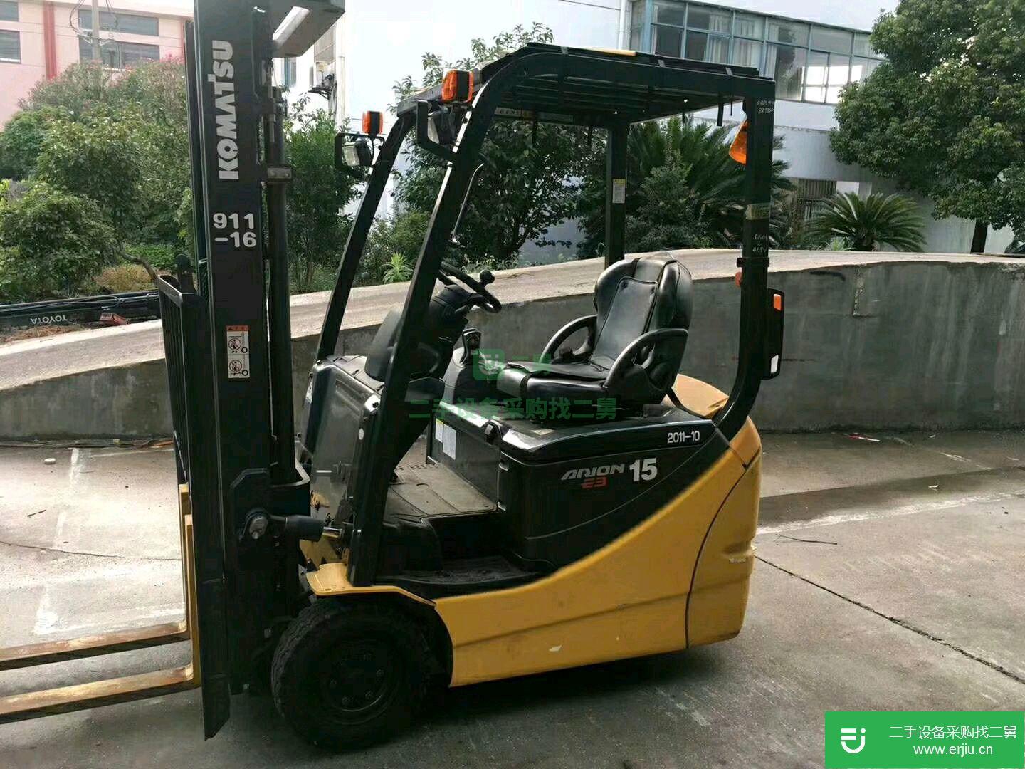 個人二手圓包夾叉車，合力3噸軟包夾內燃柴油二手叉車