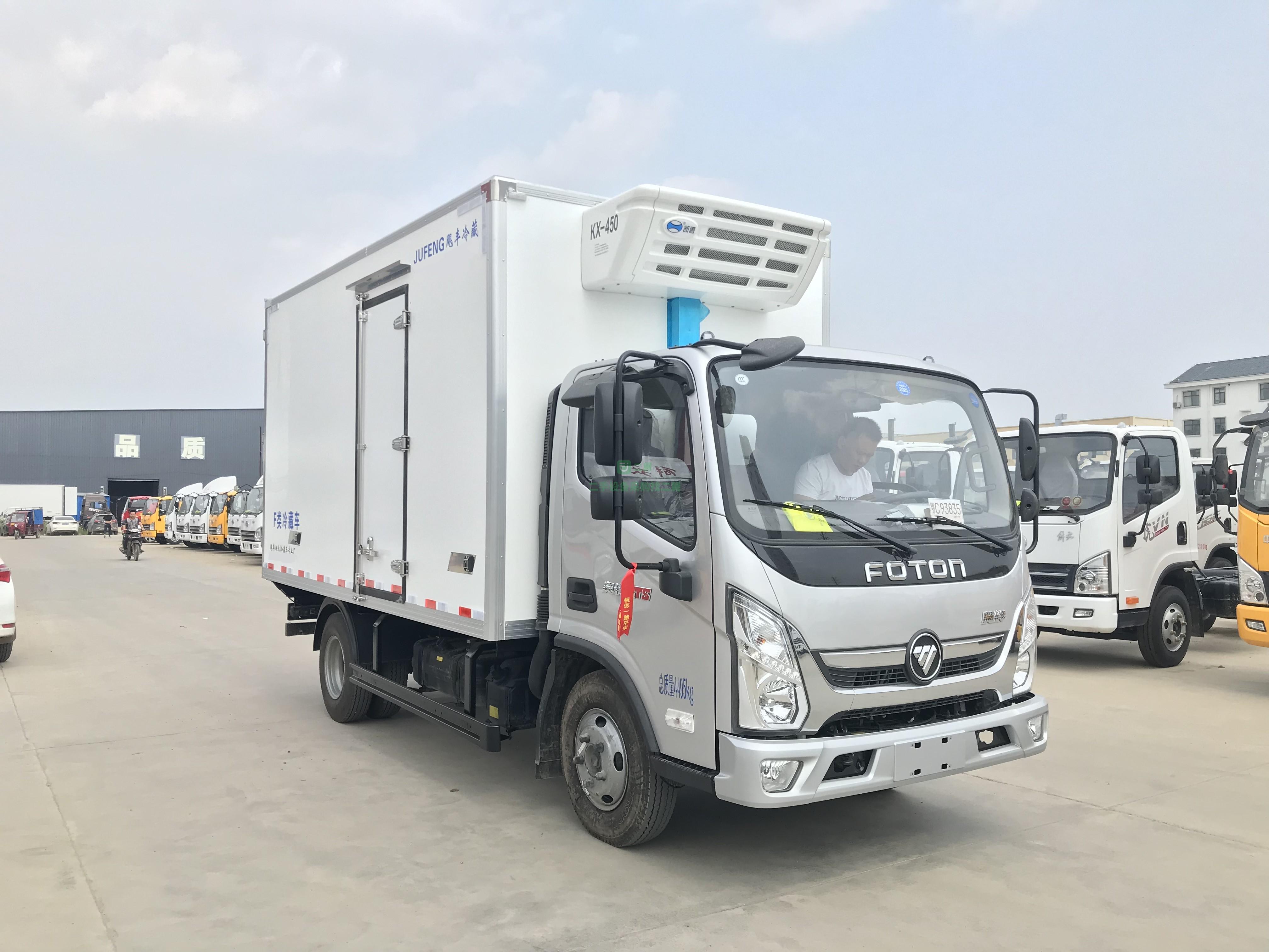 急售新4米2冷藏車福田奧鈴冷藏車