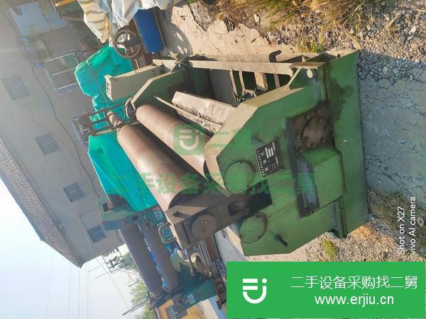 出售二手實心國標W11-20*2000對稱式機械卷板機數(shù)臺