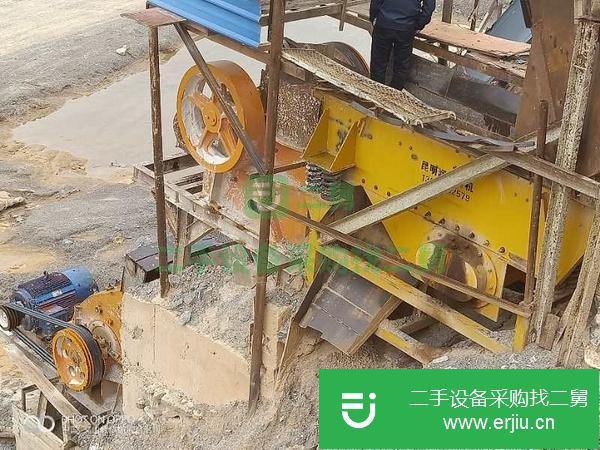 二手日產600噸砂石料生產線設備石料破碎機制砂機低價出售
