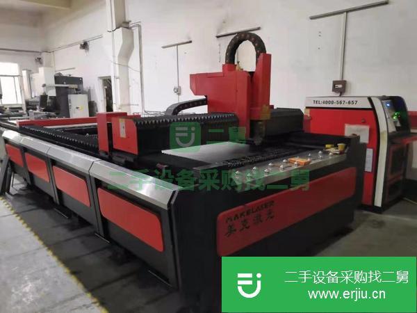 轉讓2018年美克1000瓦光纖激光切割機二手剪板折彎機