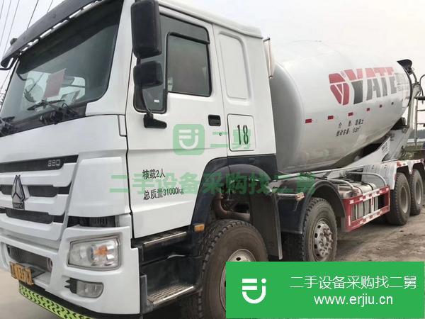 轉讓二手的18年國五重汽豪沃，二十方攪拌車，可分期付款