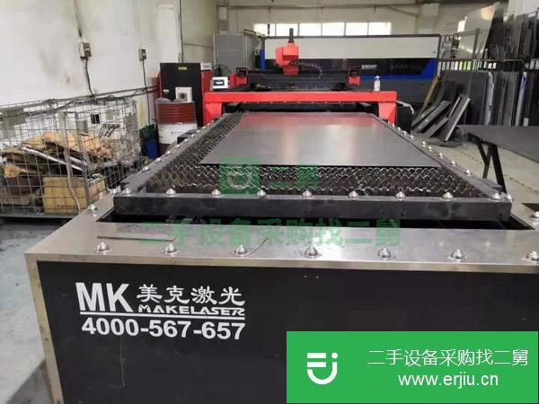 轉讓2018年美克1000瓦光纖激光切割機二手剪板折彎機