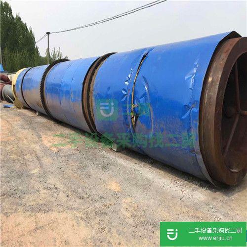 轉讓二手雞糞滾筒烘干機 二手有機肥生產線設備
