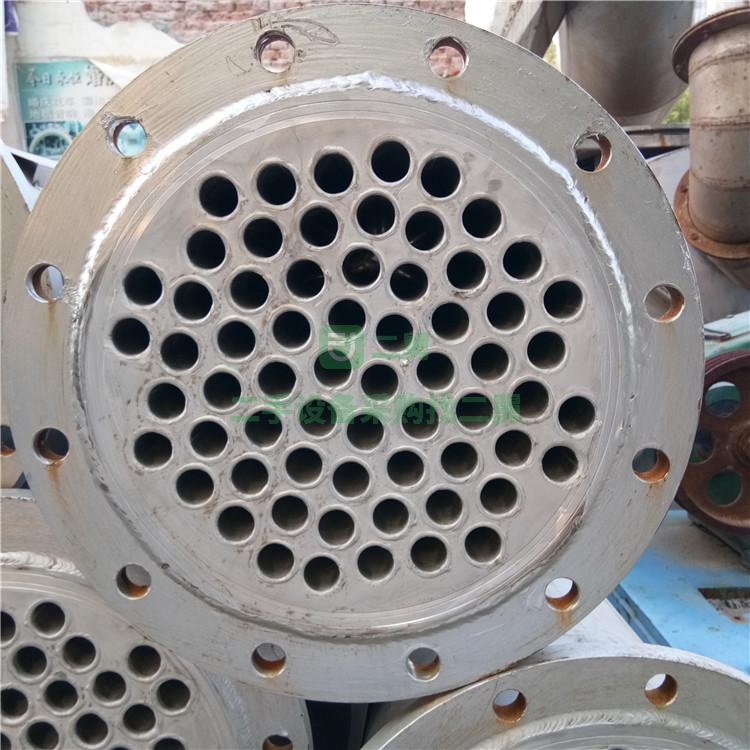 二手100平方不銹鋼列管冷凝器   不銹鋼板式換熱器
