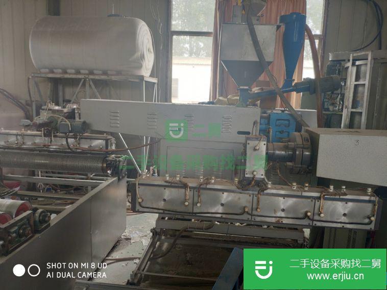 轉讓:1.2米氣泡膜雙層復膜機