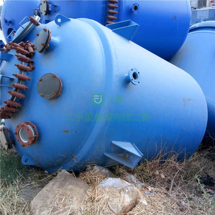 二手3噸搪瓷反應釜   5噸搪玻璃反應釜價格
