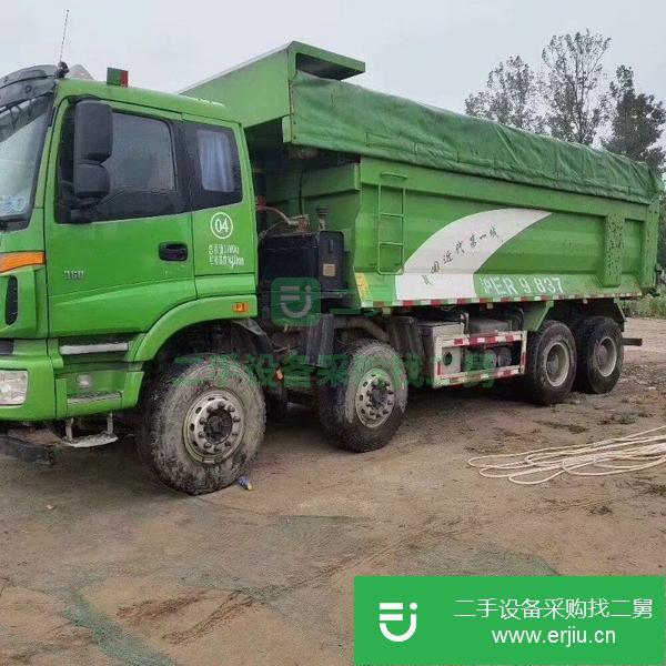 轉讓二手后八輪環保渣土車 可按揭 二手工程自卸車