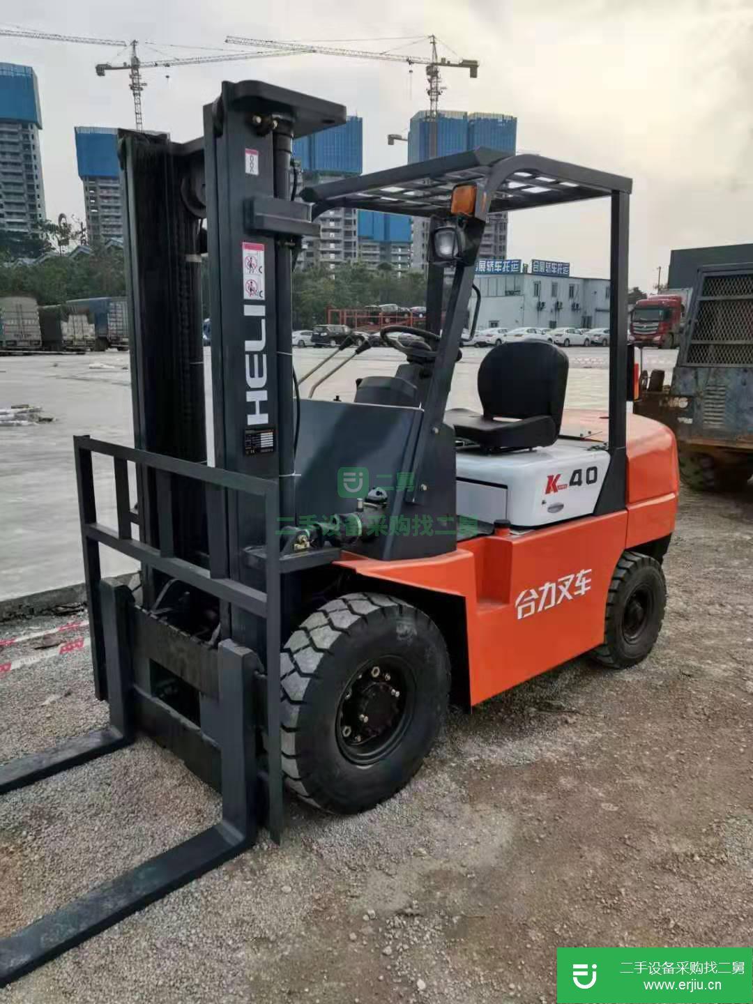 個人閑置二手合力叉車3.5噸4噸升高4米手續齊全