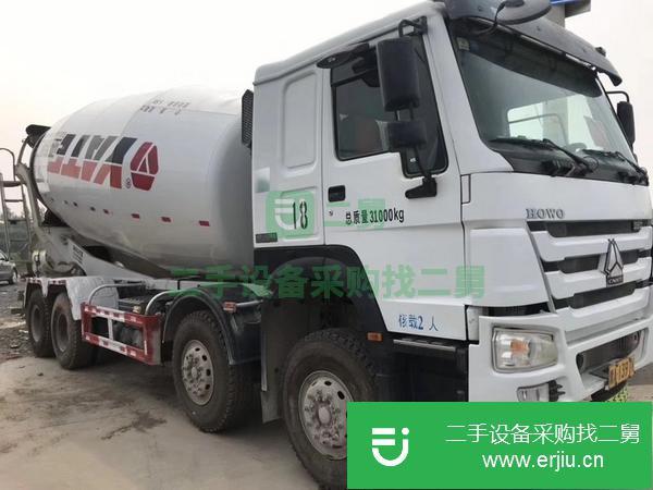 轉讓二手的18年國五重汽豪沃，二十方攪拌車，可分期付款