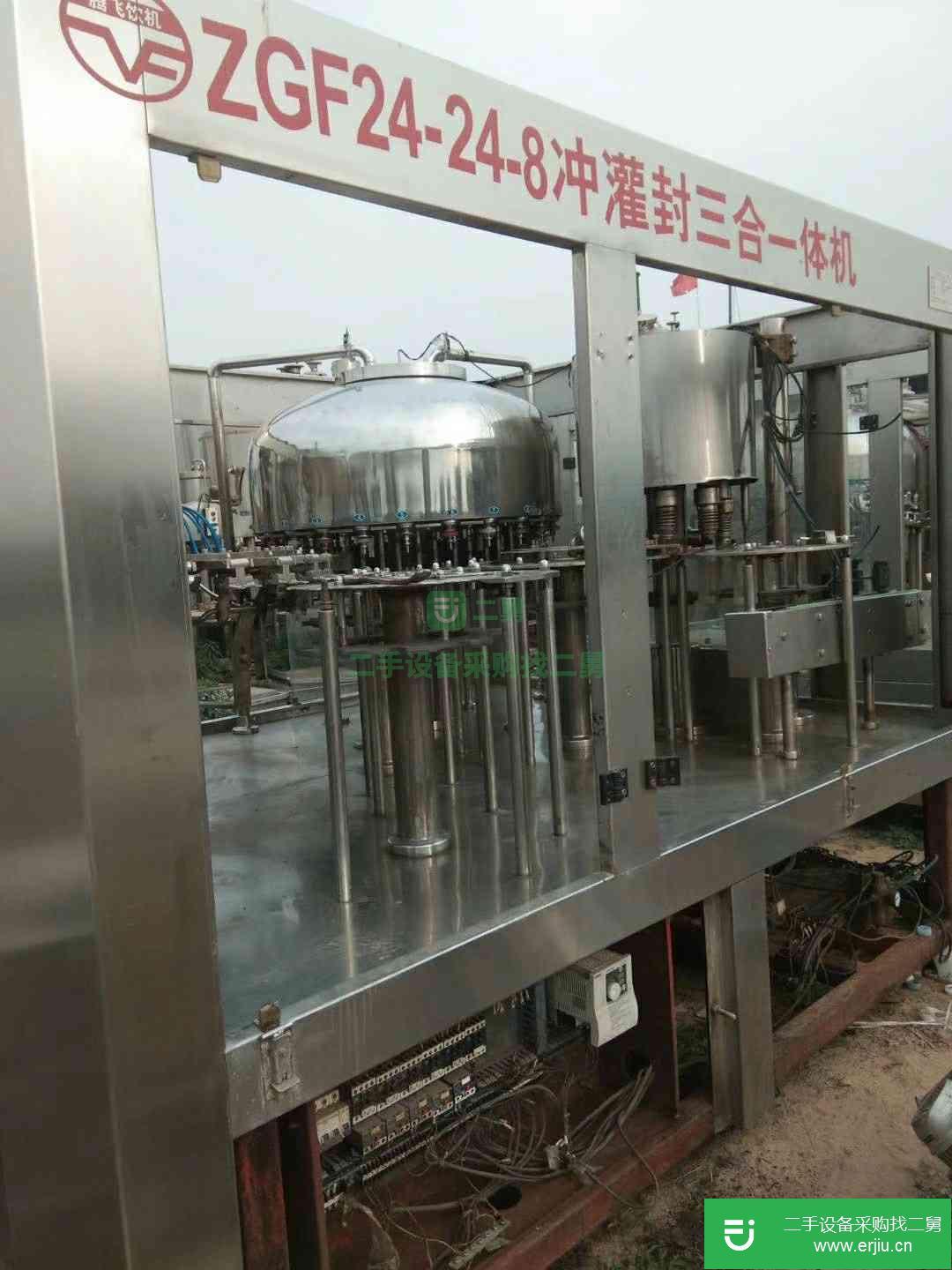 長年出售二手礦泉水灌裝機 24頭礦泉水灌裝機 礦泉水生產線