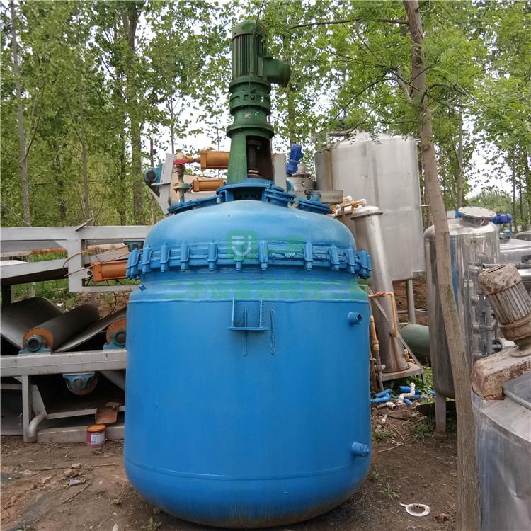 二手3000L  5000L搪瓷反應(yīng)釜   不銹鋼蒸餾釜
