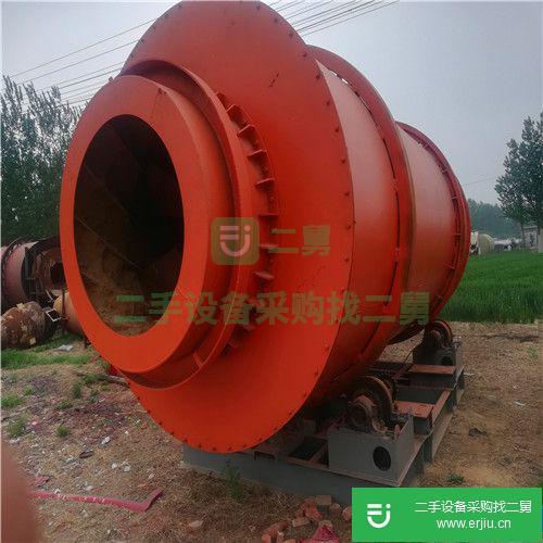 轉讓二手雞糞滾筒烘干機 二手有機肥生產線設備