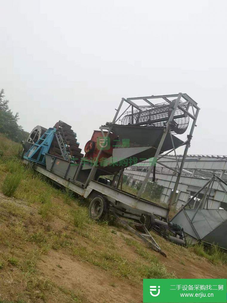 轉讓出售二手九成新破碎洗砂機