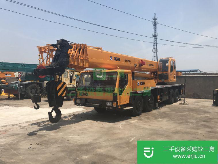 轉讓9成新徐工QY70K-I 70噸汽車起重機一臺