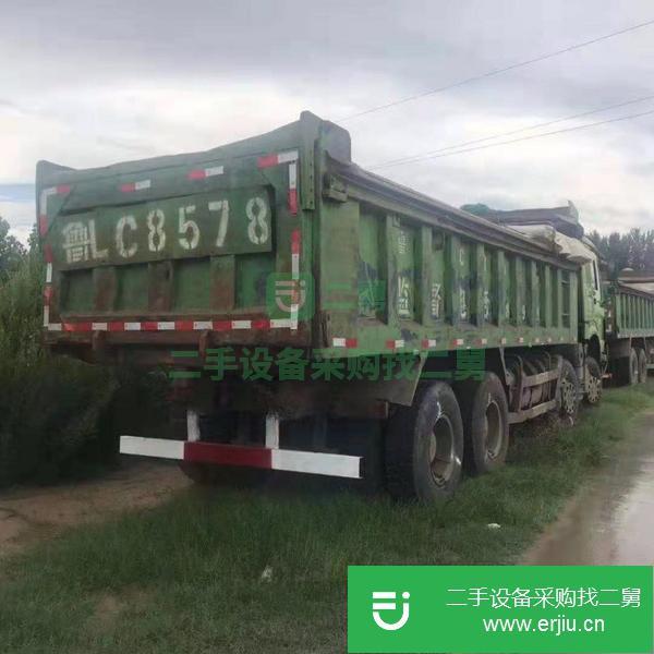 出售14年豪沃自卸車  前四后八輪  國五排放  天然氣