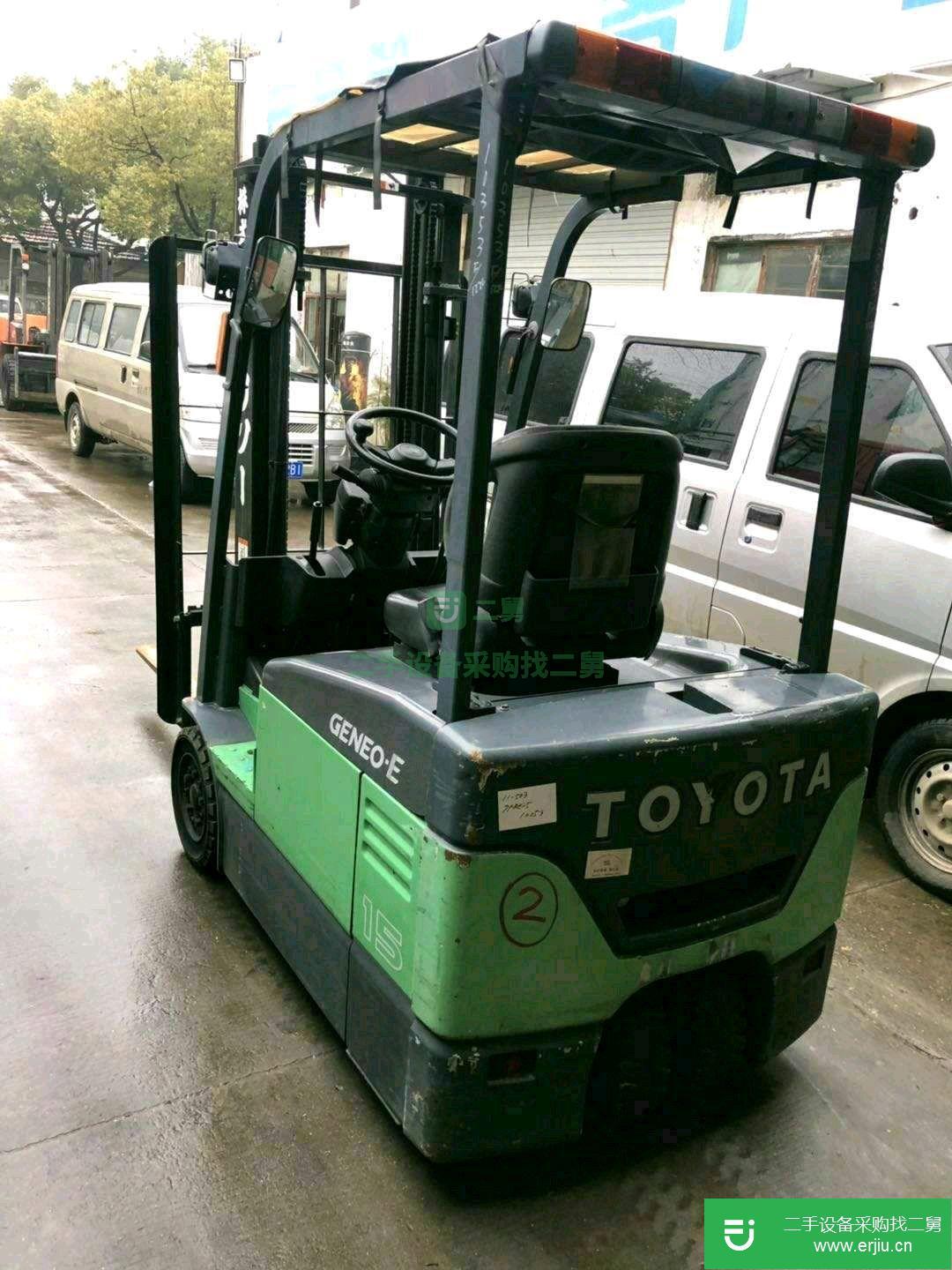 二手豐田叉車，4米帶側移二手叉車個人轉讓