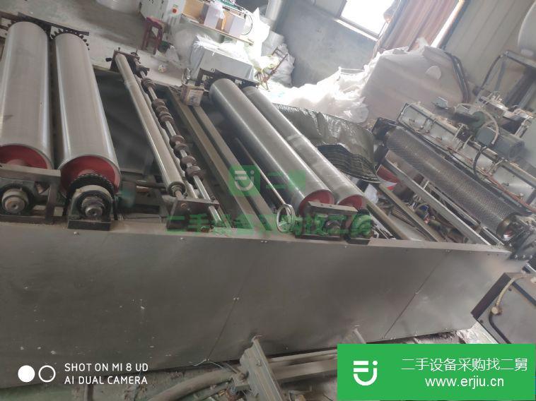 轉讓:1.2米氣泡膜雙層復膜機