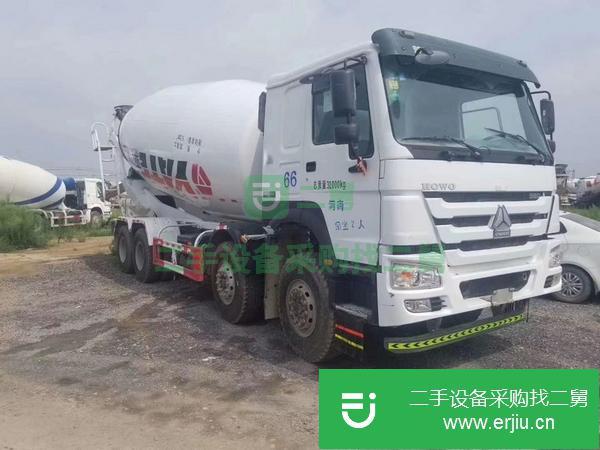轉(zhuǎn)讓二手的18年重汽豪沃二十方，豪沃底盤攪拌車，可分期付款