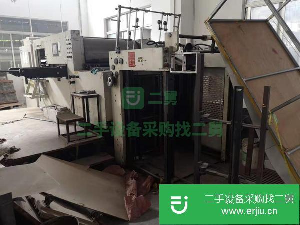 轉(zhuǎn)讓轉(zhuǎn)09年上海亞華1050全自動燙金模切機(jī)