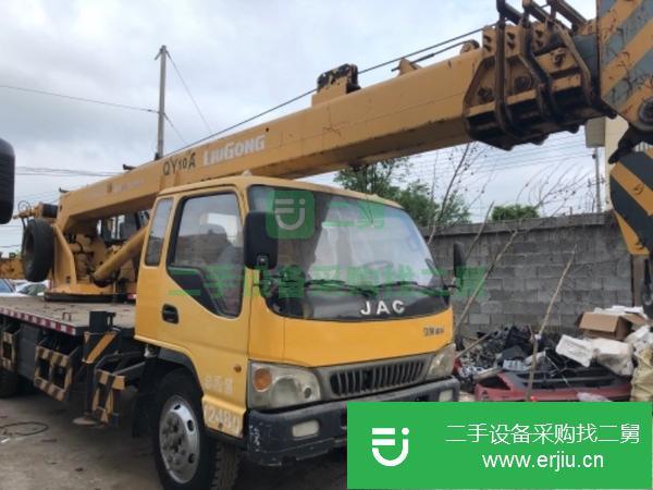 轉讓轉11年柳工4節臂8噸吊車