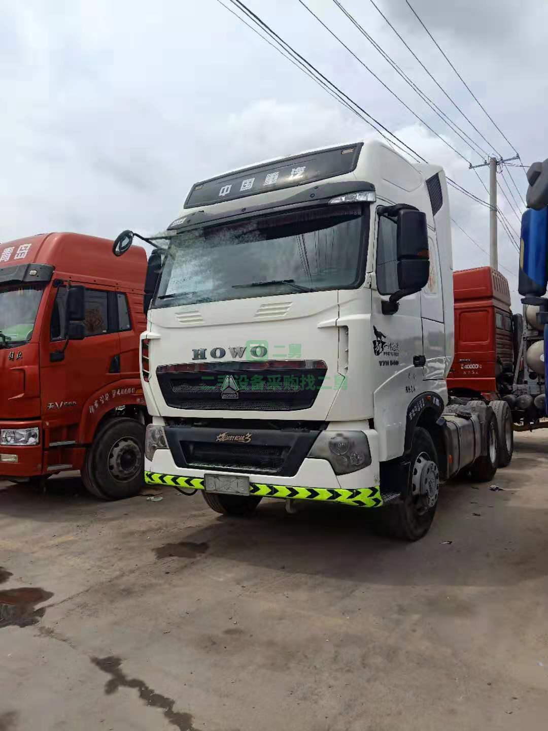 急售二手牽引車中國重汽豪沃T7雙驅輕體國五可分期全款