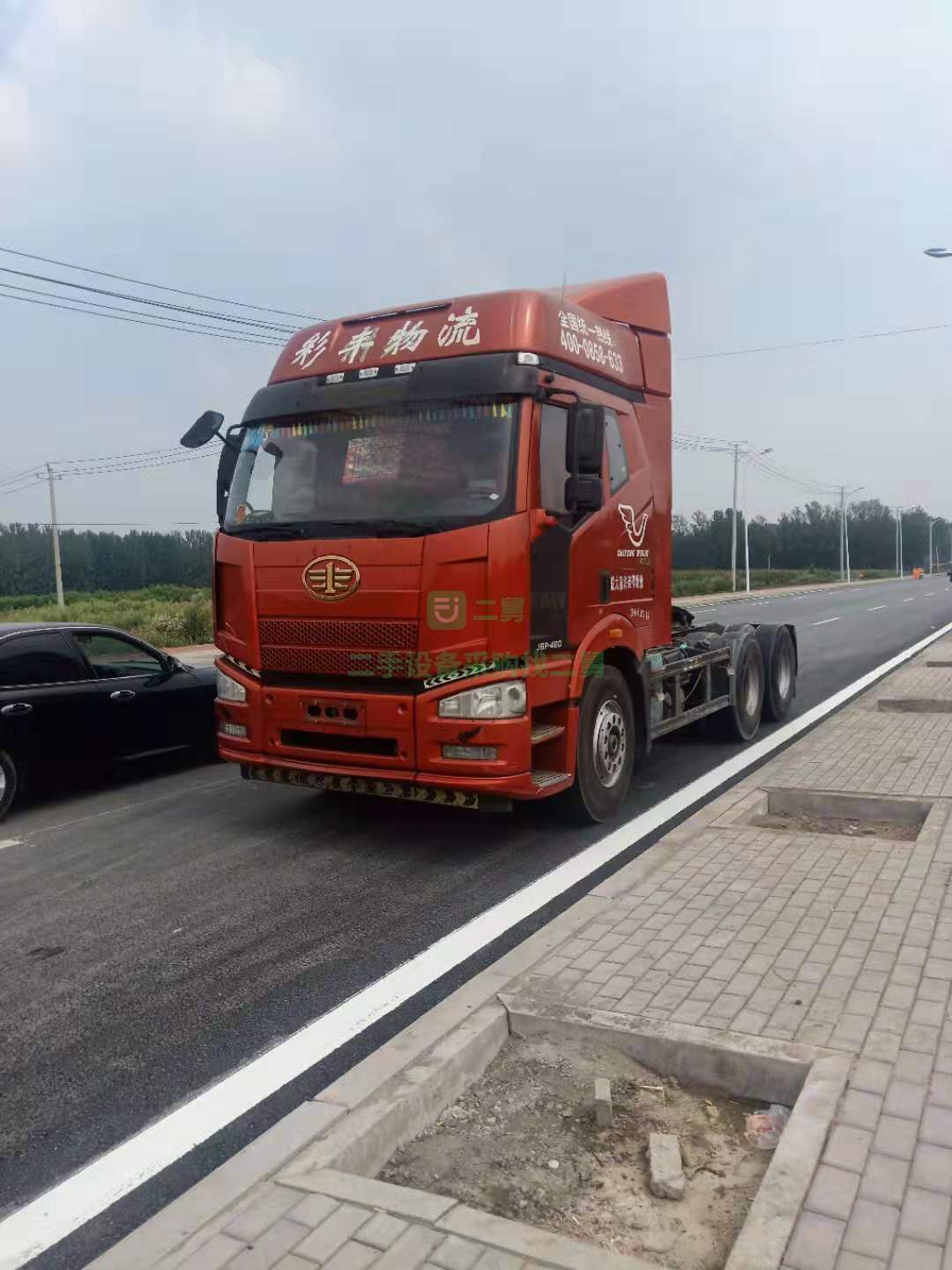 急售二手牽引車一汽解放J6P雙驅輕體國五