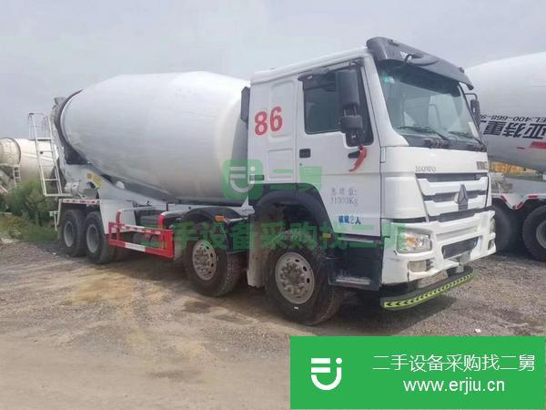 轉(zhuǎn)讓二手的18年重汽豪沃二十方，豪沃底盤攪拌車，可分期付款