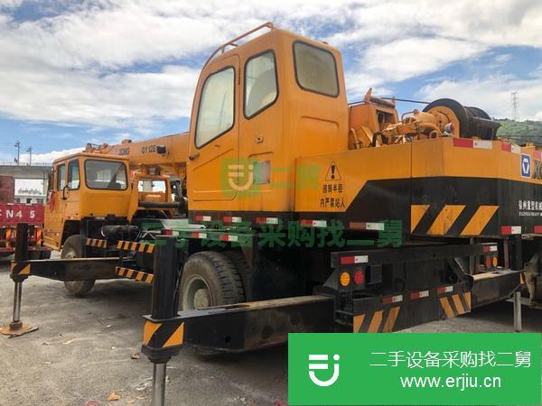 低價(jià)出售二手的九成新的汽車吊徐工12噸
