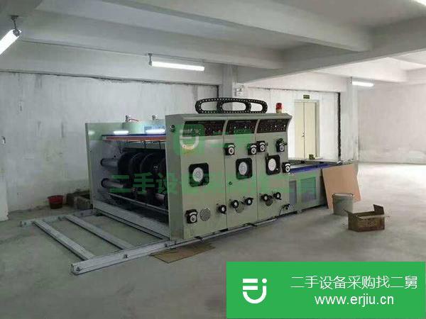 出售紙箱廠二手紙箱機械 水墨印刷機開槽模切
