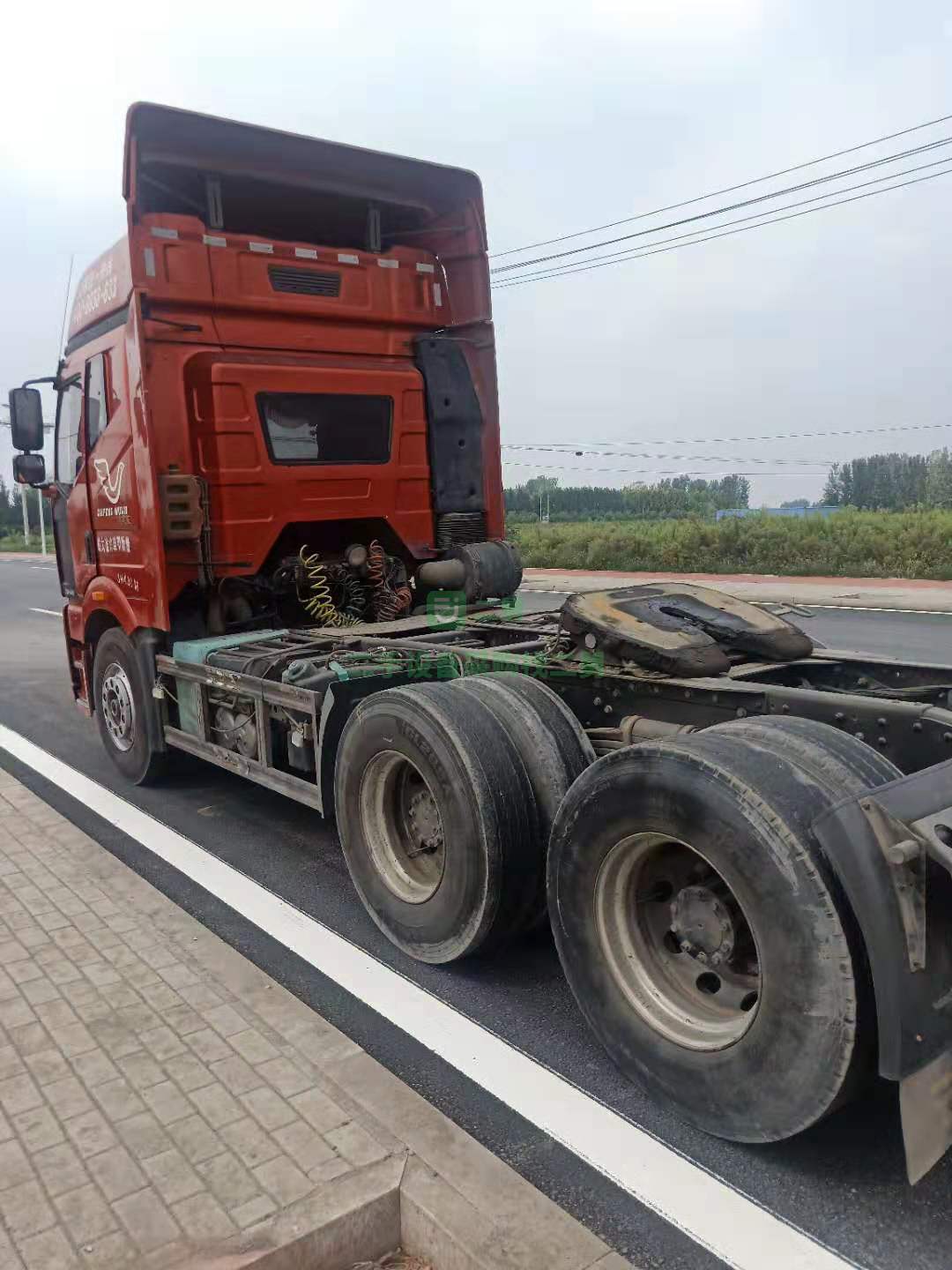 急售二手牽引車一汽解放J6P雙驅輕體國五