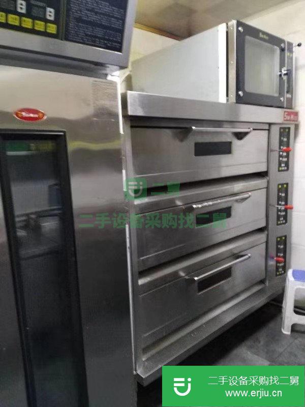 轉讓一套面包店烘焙設備烤箱打蛋機和面機起酥機醒發(fā)箱
