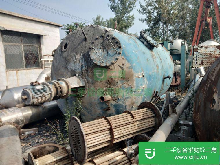 低價轉讓二手搪瓷反應釜